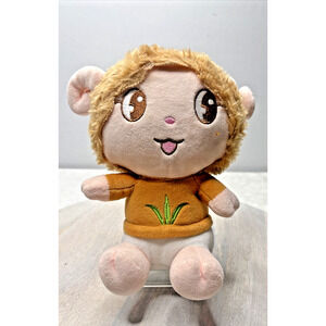 Cute Kawaii Hamster Plush – Brown Hair